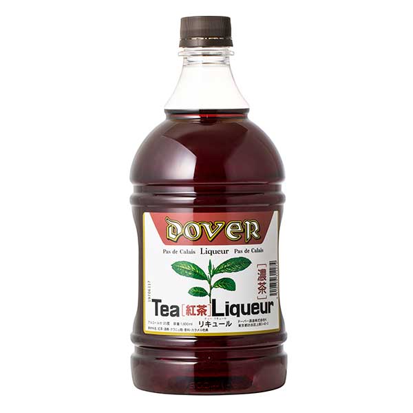 ドーバー ティー 紅茶 リキュール 濃茶 25度 1.8L 1800ml 送料無料(本州のみ)[ドーバー 日本 リキュール スイーツ デザート作り 料理作り お...