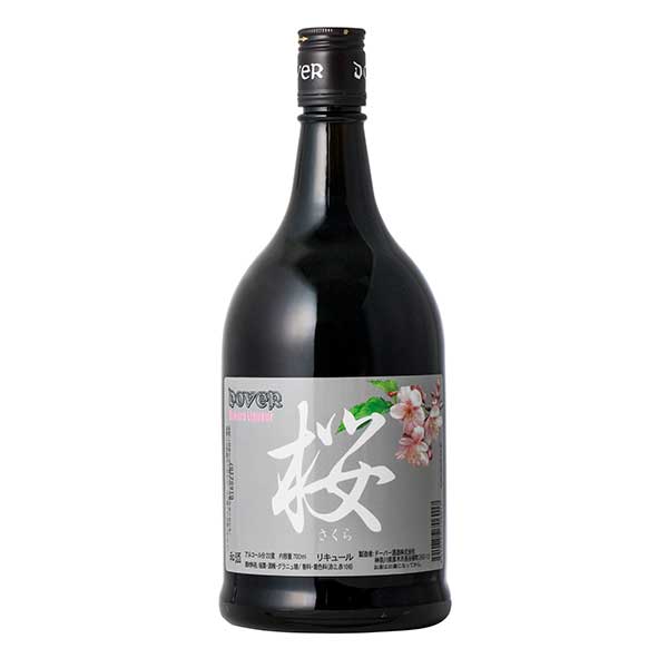 ドーバー 和酒 桜 22度 700ml 送料無料(沖縄対象外)[ドーバー 日本 リキュール デザート作り 料理作り お菓子作り]