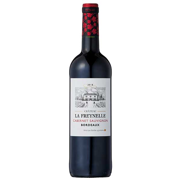 ※ヴィンテージやラベルのデザインが商品画像と異なる場合がございます。当店では、現行ヴィンテージの販売となります。ご指定のヴィンテージがある際は事前にご連絡ください。不良品以外でのご返品はお承りできません。ご了承ください。A.O.C.ボルドー シャトー ラ フレイネル カベルネ ソーヴィニヨン [2018] 750ml[MT フランス 赤ワイン ボルドー フルボディ 613779]母の日 父の日 敬老の日 誕生日 記念日 冠婚葬祭 御年賀 御中元 御歳暮 内祝い お祝 プレゼント ギフト ホワイトデー バレンタイン クリスマス7世代に亘り守り継がれてきた家族経営シャトーで、現オーナー醸造家のヴェロニク氏が手がけるカベルネ・ソーヴィニヨン100%の限定キュヴェ。果実味に富み、バランスの良いワイン。