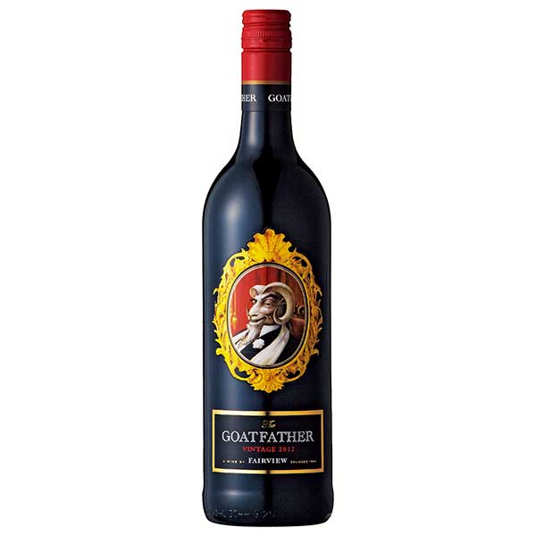 ※ヴィンテージやラベルのデザインが商品画像と異なる場合がございます。当店では、現行ヴィンテージの販売となります。ご指定のヴィンテージがある際は事前にご連絡ください。不良品以外でのご返品はお承りできません。ご了承ください。フェアヴュー ザ ゴートファーザー [2019] 750ml[MT 南アフリカ 赤ワイン ウエスタン ケープ フルボディ 640433]母の日 父の日 敬老の日 誕生日 記念日 冠婚葬祭 御年賀 御中元 御歳暮 内祝い お祝 プレゼント ギフト ホワイトデー バレンタイン クリスマスラベルの男性はシチーリアのドン、ゴアティ(山羊？）。彼と彼の一家が造るとされるこのワイン、イタリア系ブドウを使いユニークなコンセプトが特徴的。味わいはイタリア色豊かな本格派。
