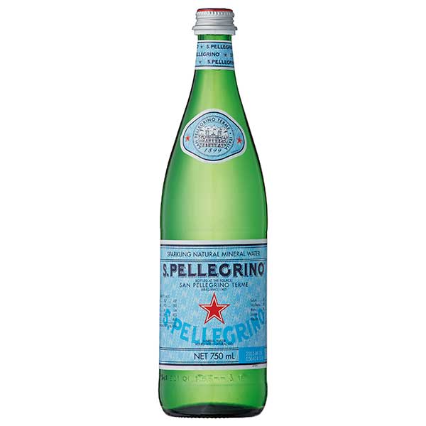 サンペレグリノ 炭酸入りナチュラルミネラルウォーター 750ml × 12本[ケース販売] 送料無料(沖縄対象外)[MT イタリア 飲料 ロンバルディア 651378]