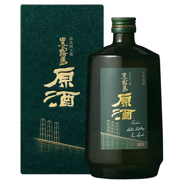 楽天ハードリカー　楽天市場店黒霧島 志比田工場 原酒 36度 [瓶] 700ml x 6本[ケース販売][霧島酒造 本格芋焼酎 日本 宮崎県]