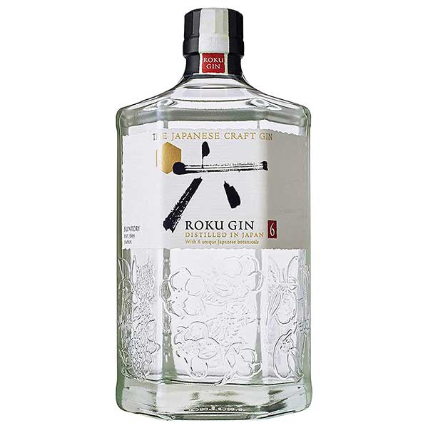 サントリー ROKU(六) 47度 [瓶] 700ml × 6本[ケース販売] [サントリー クラフトジン スピリッツ 日本 JCGJ]