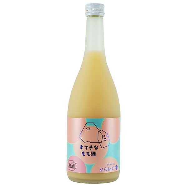 すてきな桃酒 7度 720ml 送料無料(沖縄対象外) [麻原酒造 日本 埼玉県 リキュール 果実酒]