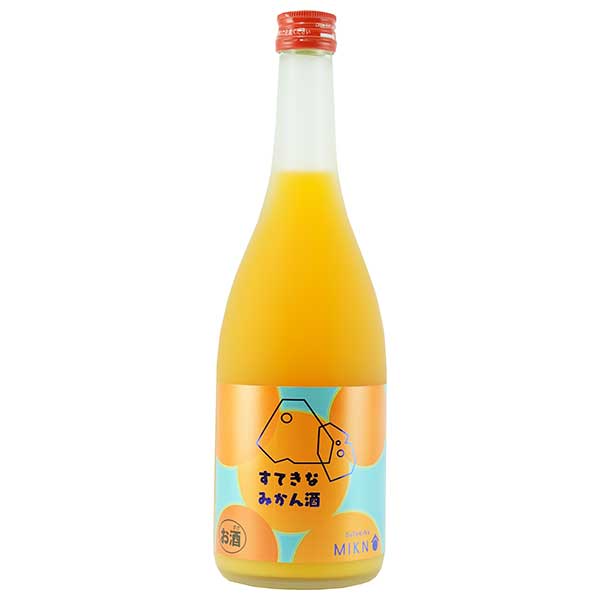 すてきなみかん酒 7度 720ml 送料無料(沖縄対象外) [麻原酒造 日本 埼玉県 リキュール 果実酒]