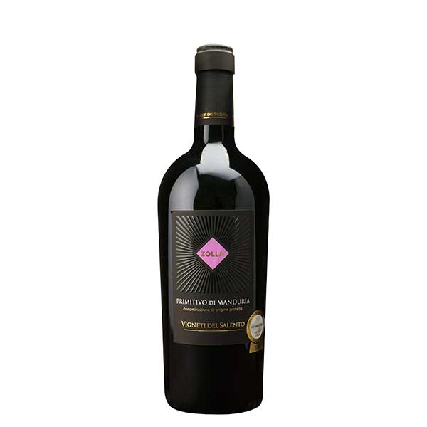 ヴィニエティ デル サレント ゾッラ プリミティーヴォ ディ マンドゥーリア 750ml×12本[ケース販売] 送料無料(本州のみ)【メーカー直送】 [稲葉 イタリア 赤ワイン プーリア フルボディ I667]ギフト プレゼント 贈り物 お祝い