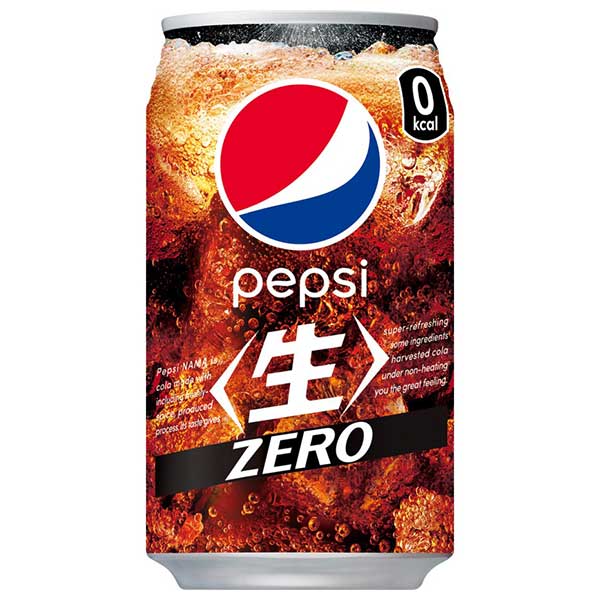 サントリー ペプシ (生) ゼロ [缶] 340ml x 24本[ケース販売][サントリー SUNTORY 飲料 日本 炭酸飲料 PNZ3D]ギフト プレゼント 贈り物 お祝い 内祝い お返し 誕生日プレゼント 父の日 敬老の日