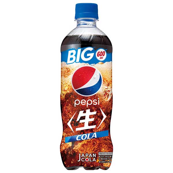 ※ヴィンテージやラベルのデザインが商品画像と異なる場合がございます。当店では、現行ヴィンテージの販売となります。ご指定のヴィンテージがある際は事前にご連絡ください。不良品以外でのご返品はお承りできません。ご了承ください。サントリー ペプシ BIG [ペット] 600ml × 24本[ケース販売]送料無料(本州のみ)[サントリー SUNTORY 飲料 日本 炭酸飲料 PNC6R]母の日 父の日 敬老の日 誕生日 記念日 冠婚葬祭 御年賀 御中元 御歳暮 内祝い お祝 プレゼント ギフト ホワイトデー バレンタイン クリスマス
