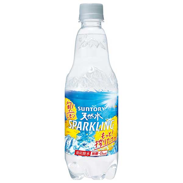 サントリー 天然水スパークリング レモン [PET] 500ml x 24本[ケース販売]送料無料(沖縄対象外)[サントリー SUNTORY 飲料 日本 炭酸水 MWS5X]