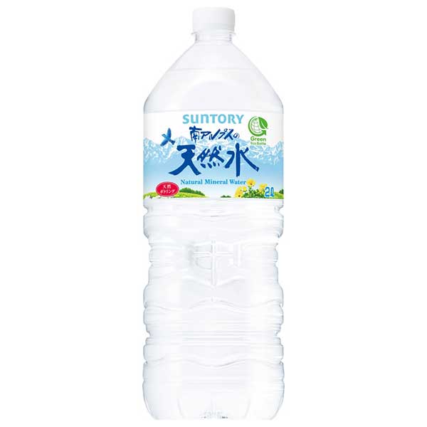 サントリー 天然水 [PET] 2L 2000ml x 6本