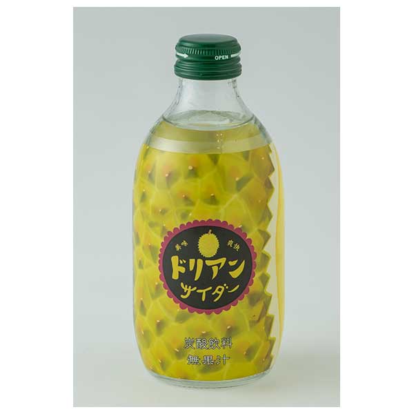 【ポイント2倍11/14〜11/16】 友桝 ドリアンサイダー [瓶] 300ml x 24本[ケース販売] [友桝 飲料 日本 ..