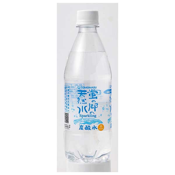 友桝 蛍の郷の天然水スパークリング [PET] 500ml x 24本[ケース販売] 送料無料(沖縄対象外) [友桝 飲料 日本 2102068]