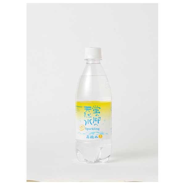 友桝 蛍の郷の天然水スパークリング レモン [PET] 500ml x 24本[ケース販売] 送料無料(沖縄対象外) [友桝 飲料 日本 2102115]