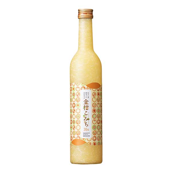 田苑 金柑こみち 35度 500ml x 12本[ケース販売] 送料無料(沖縄対象外) [田苑酒造 スピリッツ 日本 鹿児島県]