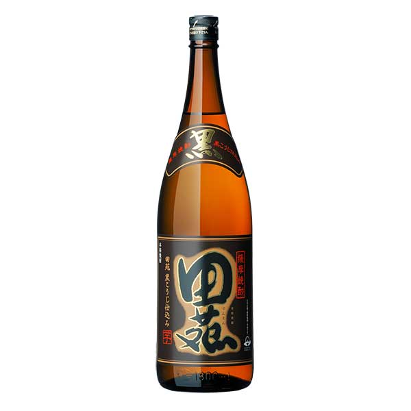 田苑 黒麹仕込み 芋 25度 [瓶] 1.8L 1800ml x 6本[ケース販売] 送料無料(沖縄対象外) [田苑酒造 芋焼酎 乙類 日本 鹿児島県]