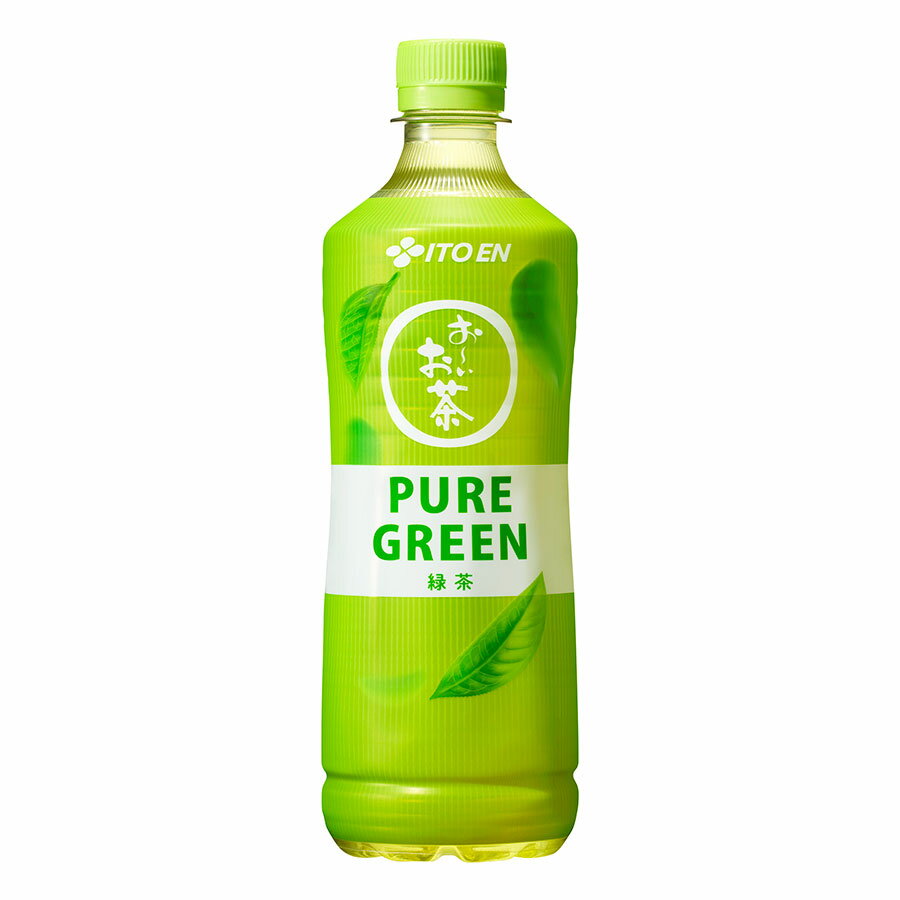 伊藤園 お〜いお茶 PURE GREEN [ペット] 600ml x 24本[ケース販売][伊藤園 日本 日本茶 65385]【2ケー..