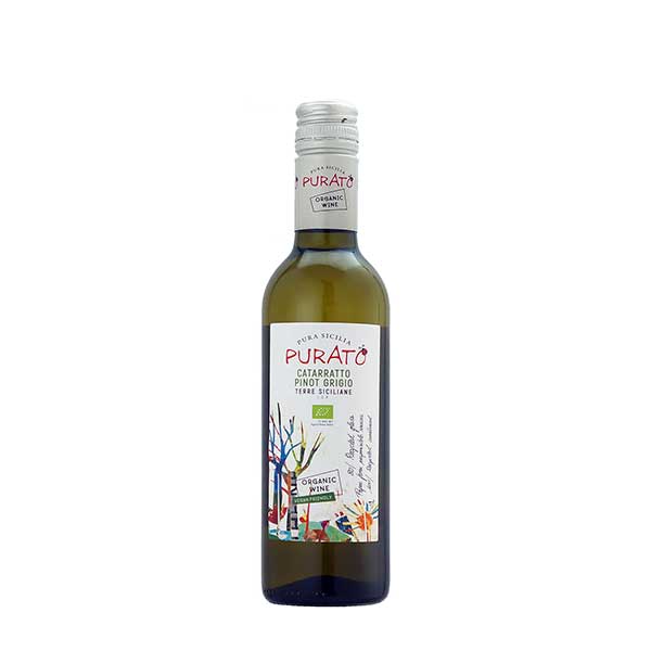 楽天ハードリカー　楽天市場店サンタ テレザ プラート カタラット ピノ グリージョ オーガニック ハーフ 375ml × 12本[ケース販売] [SMI イタリア 白ワイン 辛口 613913] ギフト プレゼント 母の日 父の日 お中元 御中元