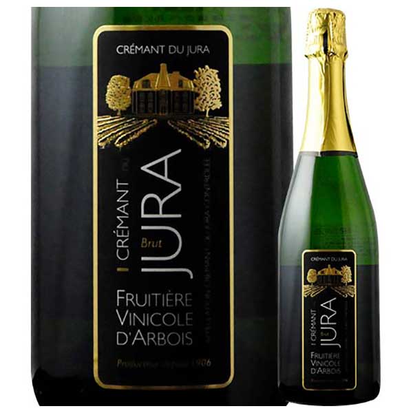 Rakuten - フリュイティエーレ ヴィニコーレ ダルボワ クレマン ド ジュラ 750ml × 12本 [ケース販売] 送料無料(本州のみ) [SOM フランス ジュラ スパークリングワイン・白 2101070000025]ギフト プレゼント 贈り物 お祝い 内祝い お返し 誕生日プレゼント 父の日 敬老の日