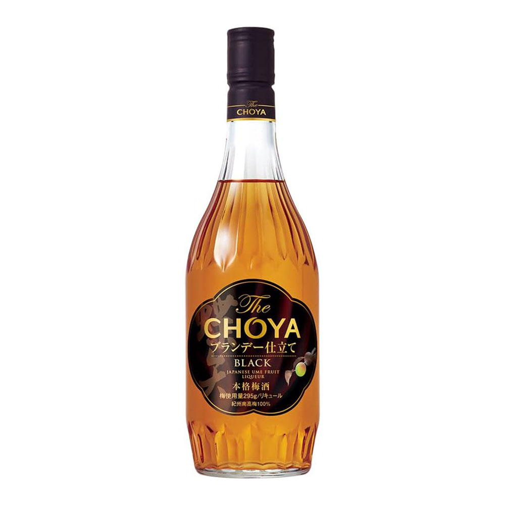 楽天ハードリカー　楽天市場店チョーヤ 梅酒 The CHOYA BLACK（ザ チョーヤ ブラック） [瓶] 700ml × 6本[ケース販売]あす楽対応[チョーヤ梅酒 日本 大阪府 リキュール 梅酒]