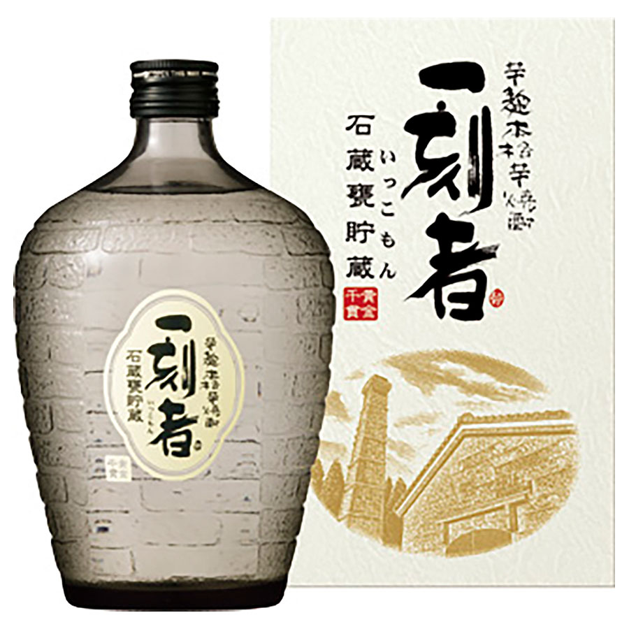 全量芋焼酎 一刻者 石蔵甕貯蔵 25度[箱付] 720ml x 12本[2ケース販売] 送料無料(本州のみ) [宝酒造 Takara タカラ 芋焼酎 いも焼酎 乙類 日本 鹿児島県] ギフト プレゼント 敬老の日 お歳暮 御歳暮