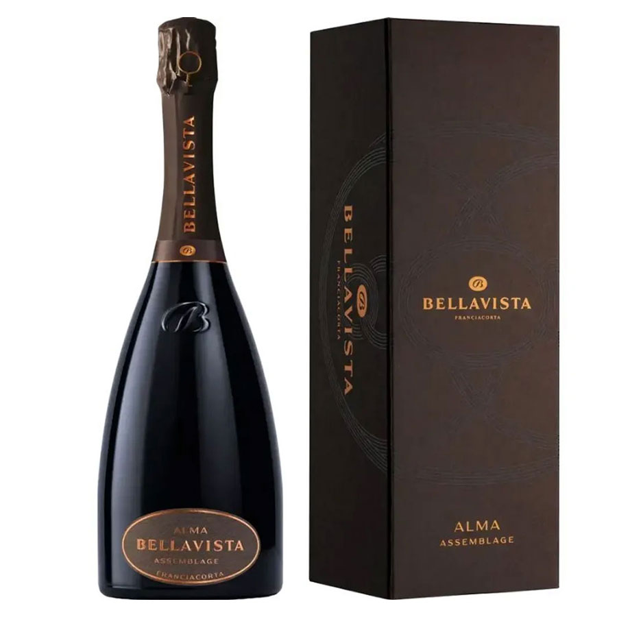 ベラヴィスタ アルマ アッサンブラージュ 1 [箱付] 750ml x 6本[ケース販売] 送料無料(本州のみ) [ENO イタリア スパークリングワイン ロンバルディア]