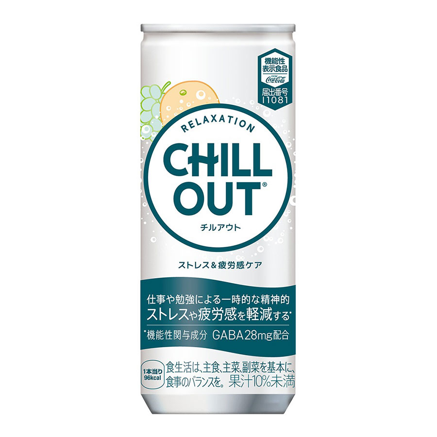 Other - チルアウト ストレス＆疲労感ケア [缶] 250ml x 30本[ケース販売][コカコーラ 飲料 炭酸飲料 日本 53941]