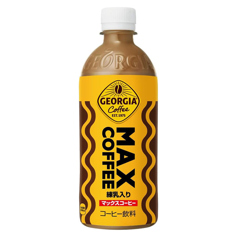 ジョージア マックスコーヒー [PET] 500g x 24本[ケース販売][コカコーラ 飲料 コーヒー 日本 52811]