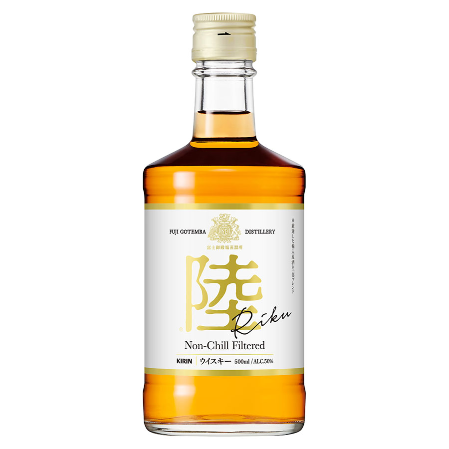 キリンウイスキー 陸 50度 500ml x 12本[ケース販売] 送料無料(本州のみ) [キリンビール ジャパニーズウイスキー 日本 425786]