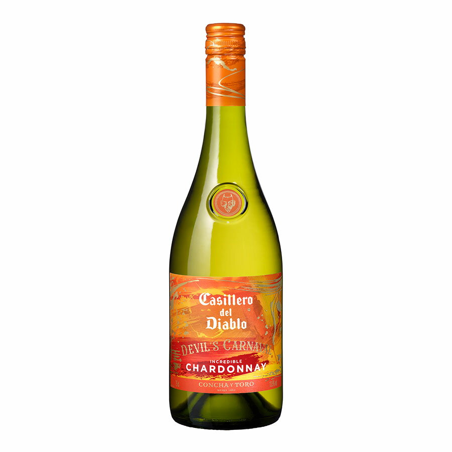 コンチャ イ トロ カッシェロ デル ディアブロ デビルズ カルナバル インクレディブル シャルドネ 750ml 送料無料(本州のみ) [メルシャン チリ 白ワイン 13.5度 中口 426822]