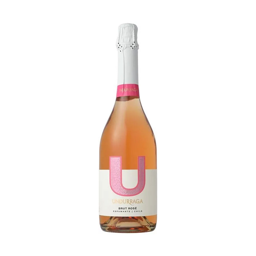 ユー バイ ウンドラーガ スパークリング ブリュット ロゼ 750ml x 12本[ケース販売] 送料無料(本州のみ) [MK チリ スパークリングワイン 辛口 12度 辛口 3154]