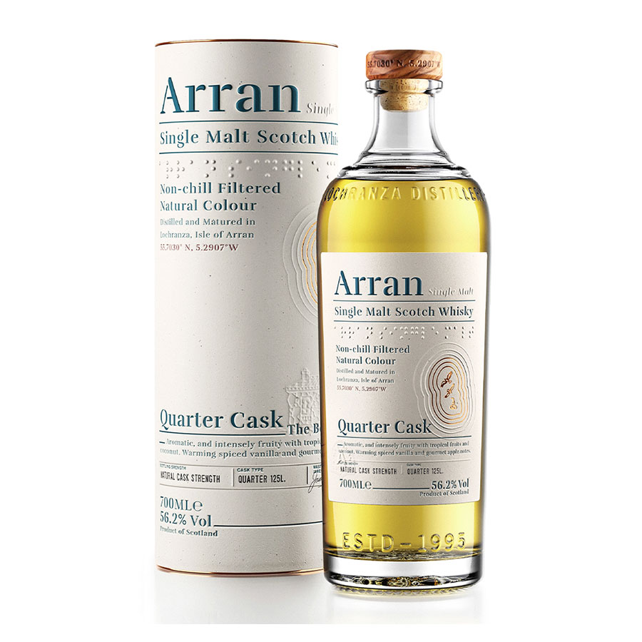 アラン クオーターカスク 56.2度 700ml ×6本 ［WE ウイスキー イギリス］