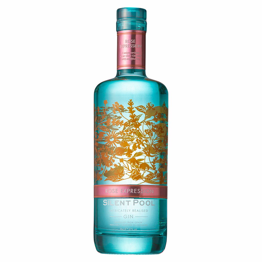 サイレントプールジンローズエクスプレッション 43度 700ml ×6本 ［WE ジン イギリス］