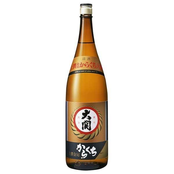 大関 上撰 金冠辛口 15度 瓶 1800ml 1800ml 大関 やや淡麗 0010584
