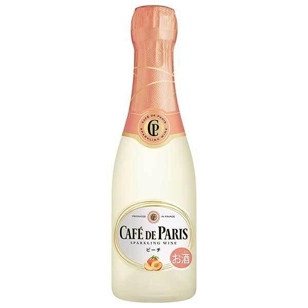 カフェ ド パリ ピーチ 200ml 送料無料 本州のみ ペルノ フランス スパークリングワイン