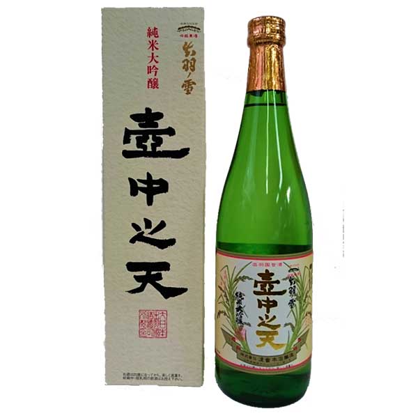 出羽ノ雪 純米大吟醸 壺中之天 720ml × 6本 [ケース販売] [渡會本店 山形県日本酒 ...