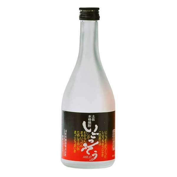 高知県の司牡丹酒造が手がける乙類米焼酎「マイルドいごっそう 25度」です。「いごっそう」シリーズのなかでもマイルドな飲みやすさを重視した仕上がりで、米由来のやさしい甘みとすっきりとした後味が特徴です。クセが少なく飲み口が穏やかなので、焼酎に慣れていない方や普段お酒をあまり飲まない方にも親しみやすいスタイルです。水割りや冷やしてストレートでも楽しめます。和食全般と好相性で、特に淡白な味わいの料理や鍋物、豆腐料理などと自然に合わせられます。焼酎を初めて試す方、飲みやすい本格米焼酎をお探しの方、食卓で気軽に楽しめる焼酎をお求めの方におすすめです。