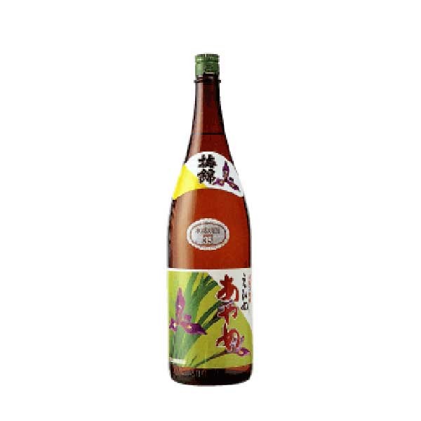 「梅錦 焼酎あやめ 米」は、愛媛県の梅錦山川が手がける米焼酎です。高めのアルコール度数ならではのしっかりとした飲みごたえと、米の豊かな香りが特徴です。ロックや水割り、お湯割りなど、好みに合わせて楽しみ方を変えられます。家庭での晩酌はもちろん、飲食店での食中酒としても扱いやすく、和食全般との相性がよい一本です。しっかりとした味わいの米焼酎を試したい方におすすめです。