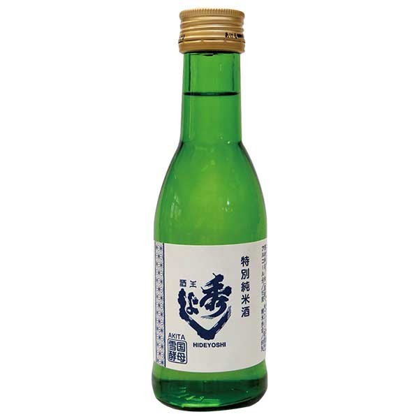 秀よし 特別純米酒 雪国酵母 180ml × 24本[ケース販売] 送料無料(本州のみ) [OKN 鈴木酒造 秋田県 日本酒 清酒]ギフト プレゼント 贈り物 お祝い 内祝い お返し 誕生日プレゼント 父の日 敬老の日