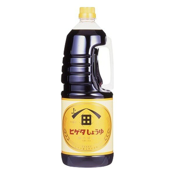 千葉・銚子の老舗、ヒゲタ醤油のこいくちしょうゆ1.8Lペットボトルです。色・味・香りのバランスがよく、煮物や焼き物、かけ醤油まで幅広くお使いいただけます。