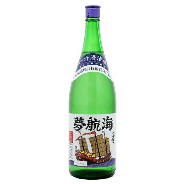 夢航海 30度 1.8L 1800ml × 6本 [ケース販売][忠孝酒造 泡盛]