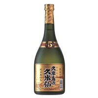 久米島の久米仙 ブラック 5年 古酒 40度 720ml × 12本 [ケース販売][久米島の久米仙 泡盛] 送料無料(沖縄対象外)【ギフト不可】