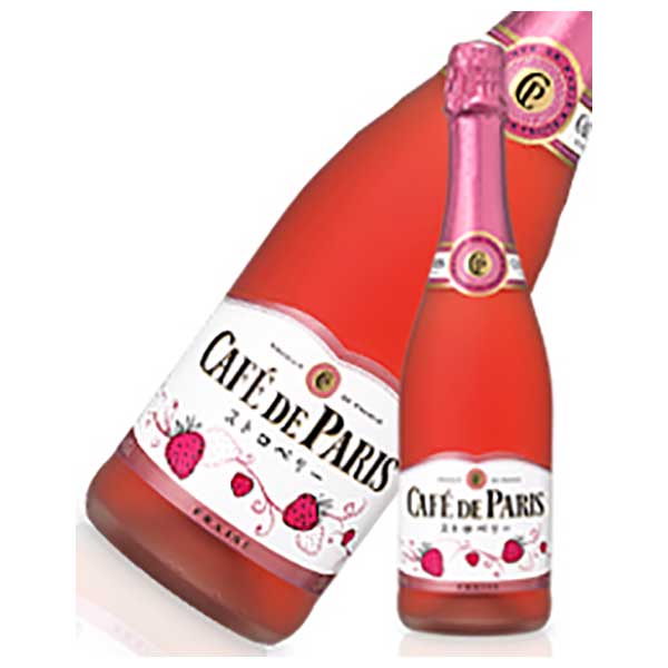 カフェドパリ ストロベリー 750ml フランス フルーツ スパークリング Cafe de Paris ペルノ