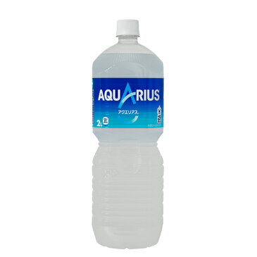 アクエリアス ペコらくボトル [ペット] 2L 2000ml x 6本 [ケース販売] 【代引き不可・クール便不可】