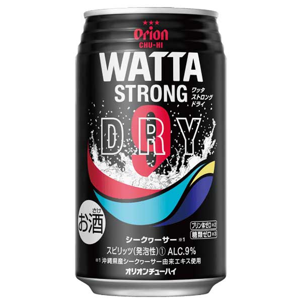 【10月発送ポイント3倍】WATTA(ワッタ) STRONG DRY シークヮーサー [缶] ...