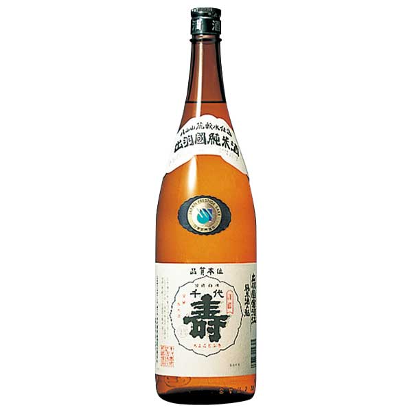 千代寿 辛口純米酒 魁 1800ml 1800ml [千代寿虎屋 山形県日本酒 清酒 OKN]ギフト プレゼント 敬老の日 クリスマス お歳暮
