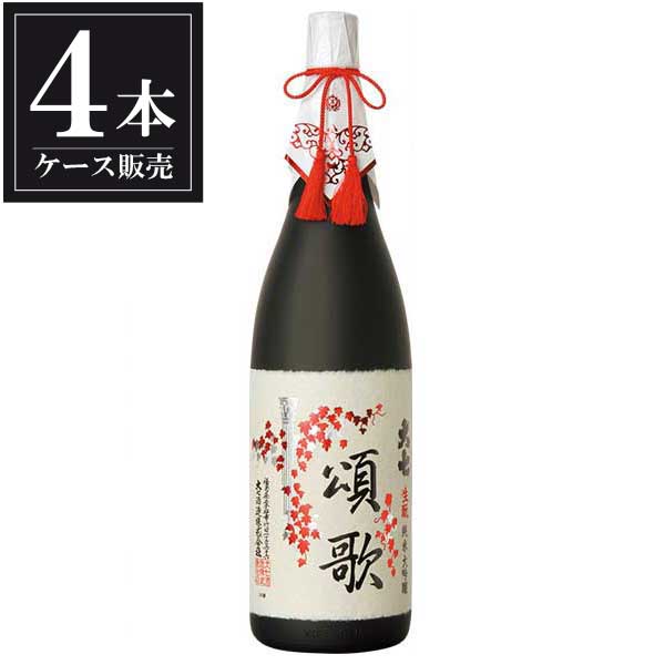 大七 純米大吟醸 頌歌 1.8L 1800ml × 4本 [ケース販売] [大七酒造 福島県日本酒 清酒 OKN]ギフト プレ..