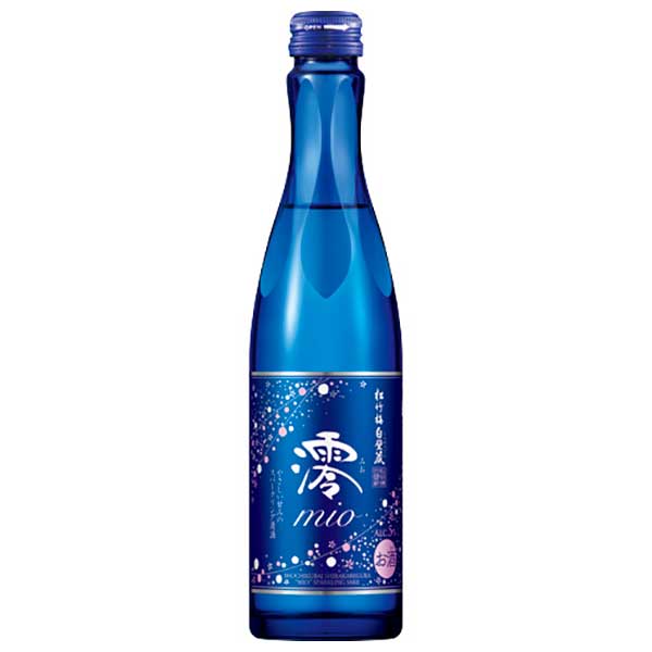 スパークリング日本酒 澪 みお 5度 300ml × 12本 送料無料(沖縄対象外) [ケース販売] [松竹梅白壁倉 宝酒造 スパークリング 発泡]【ギフト不可】