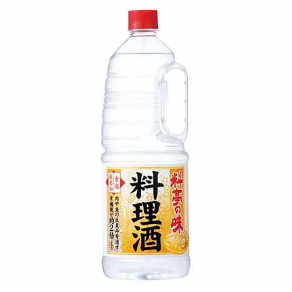 料理酒 料亭の味 12度 [ペット] 1.8L 1800ml × 6本 [ケース販売]送料無料(沖縄対象外)[宝酒造 日本]