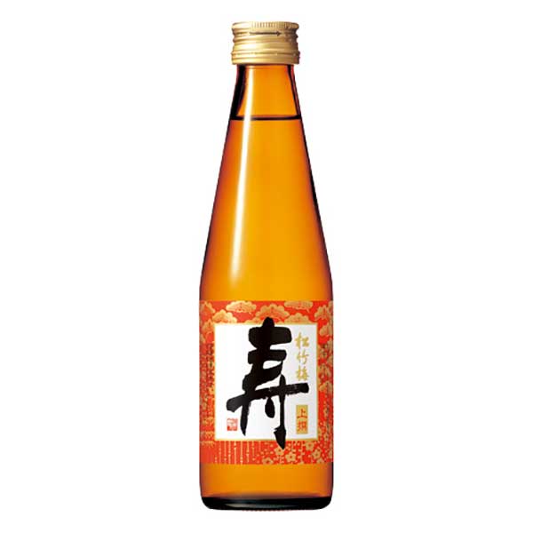 上撰 松竹梅 寿 15度 [箱付] [瓶] 300ml × 30本 [ケース販売]送料無料(沖縄対象外)[宝酒造 日本 京都府]【ギフト不可】