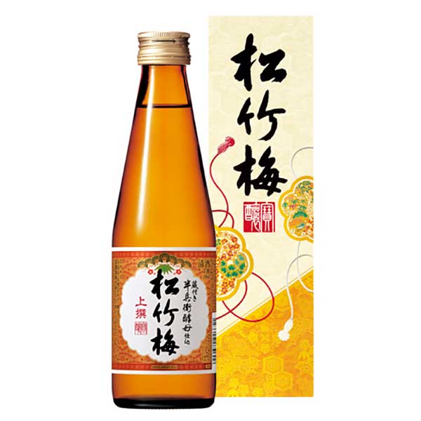【ポイント3倍 マラソン期間中】上撰 松竹梅 15度 [箱付] [瓶] 300ml x 30本 [ケース販売][宝酒造 日本 京都府]【ギフト不可】 ギフト プレゼント 母の日 父の日 お中元